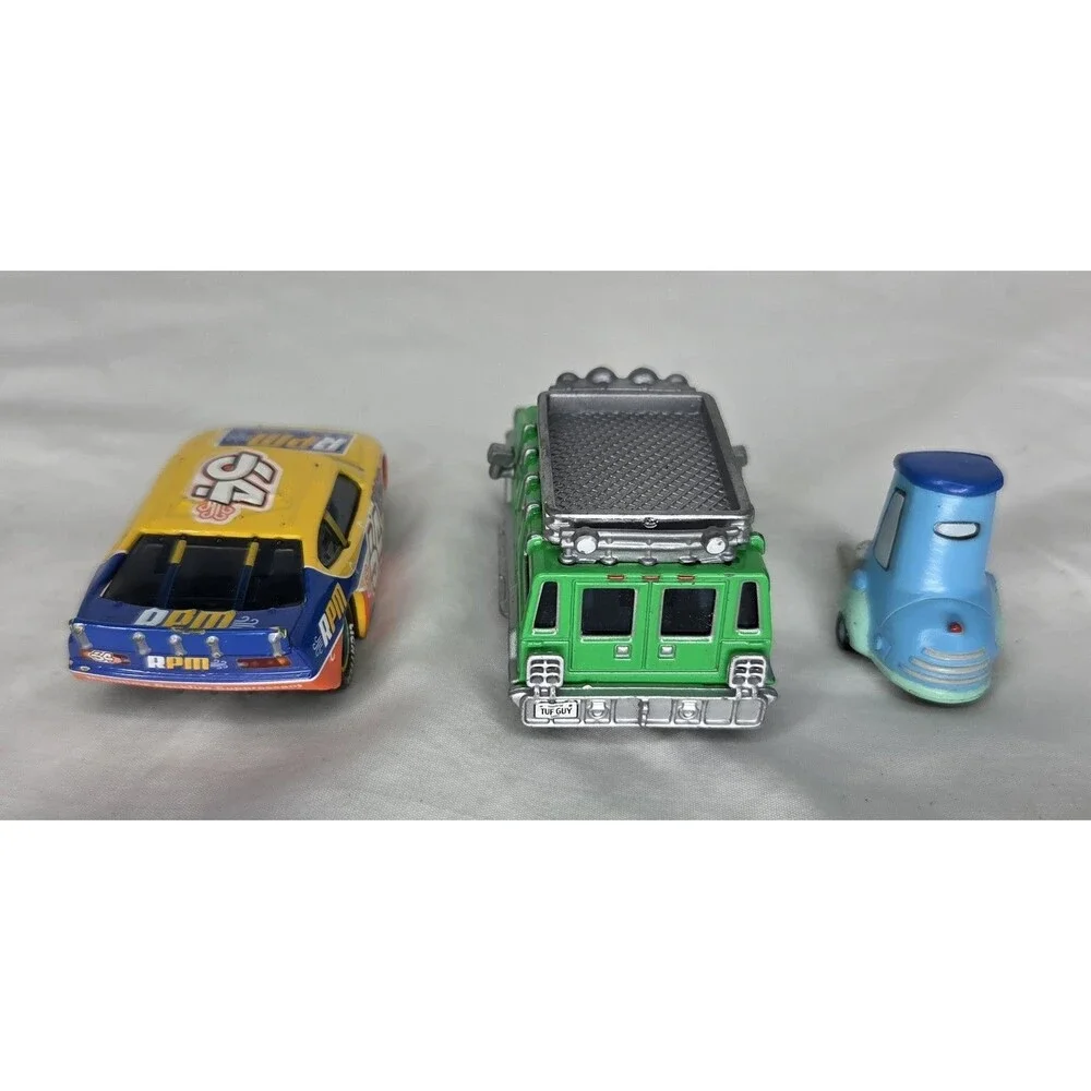 Disney Pixar Cars Diecast Lot of 12 Mattel Metal Vehicles McQueen Bruce Miller